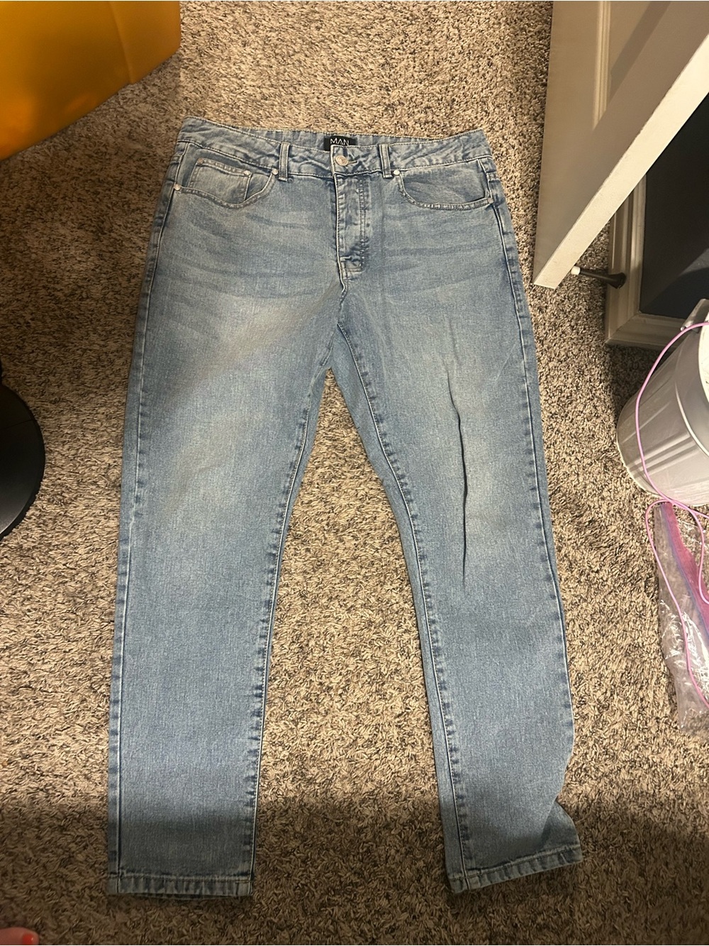 Boohoo Man Light Blue Men’s Jeans 32